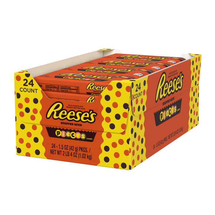 Image of REESE'S Peanut Butter Cups with REESE'S PIECES Packaging
