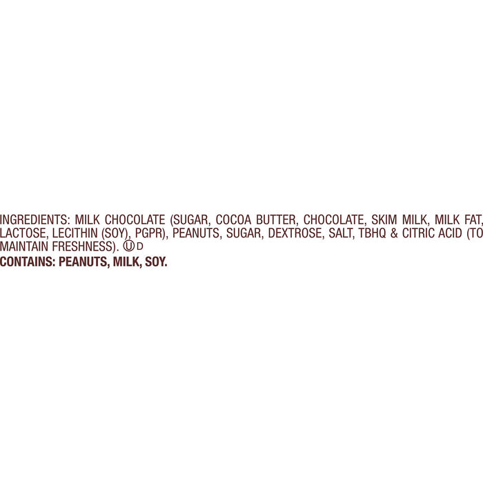 Image of REESE'S Miniatures Milk Chocolate Peanut Butter Cups Candy Share Pack, 9.6 oz Packaging