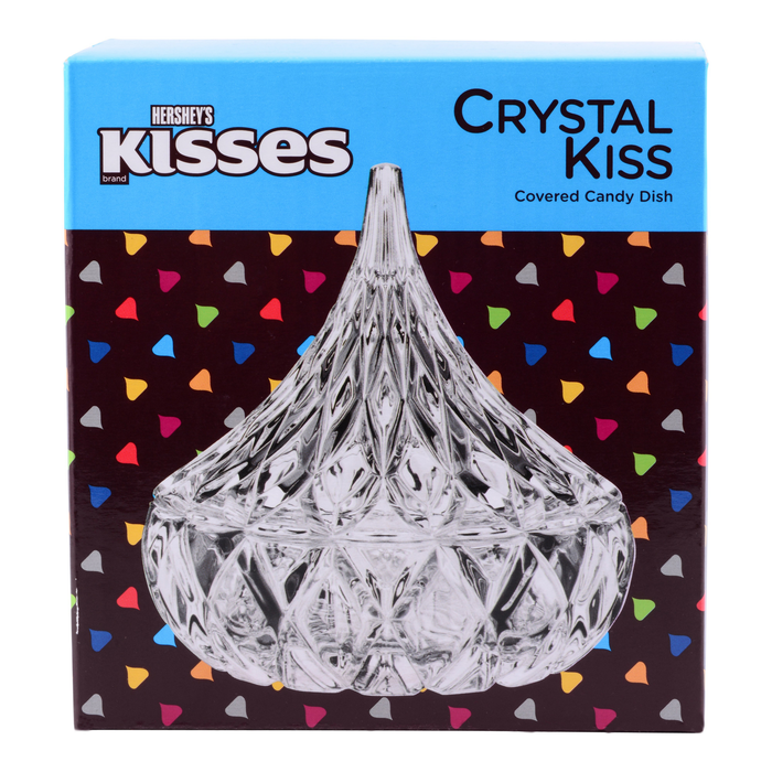 Image of KISSES Crystal Candy Dish Packaging