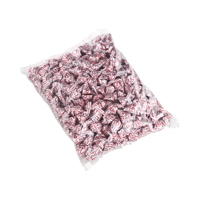 Image of HERSHEY&rsquo;S KISSES Candy Cane Candy (60oz), Bulk Bag 60oz Packaging