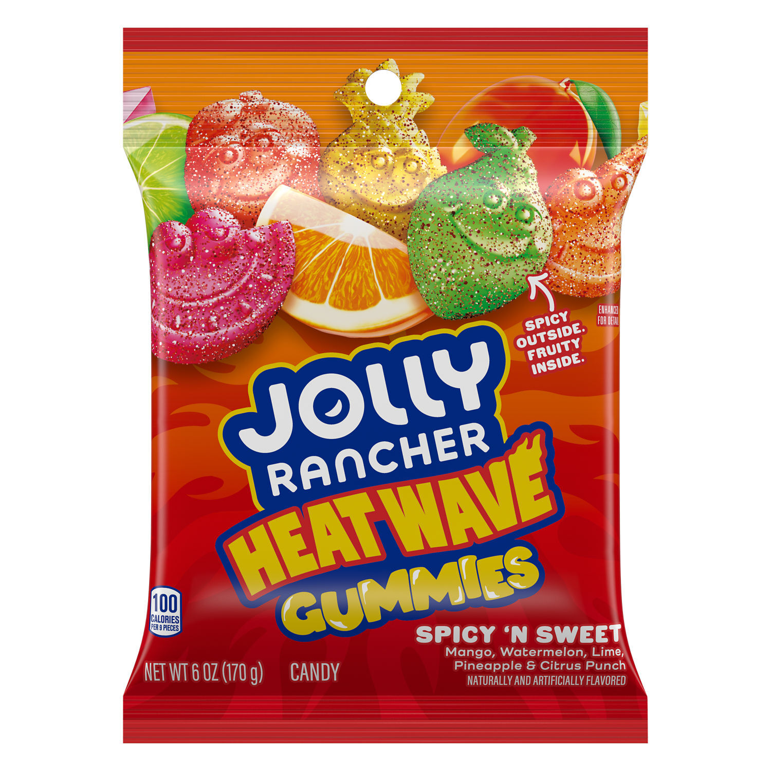 JOLLY RANCHER Heat Wave Spicy 'n Sweet Assorted Fruit Flavored