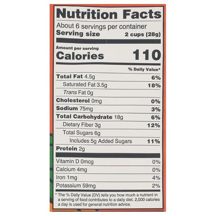 Image of LesserEvil Pumpkin Spice Popcorn 6.4oz Packaging