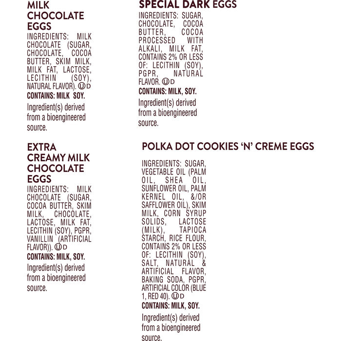 Image of HERSHEY'S Assorted Eggs, Easter Candy Bulk Bag, 29.33 oz Packaging