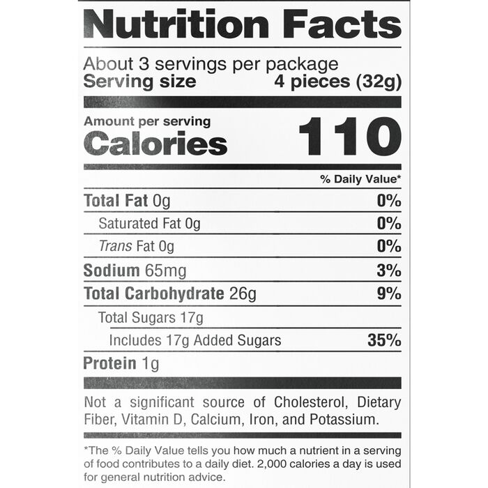 Image of Sour Strips Pink Lemonade Candy Peg Bag, 3.4oz Packaging