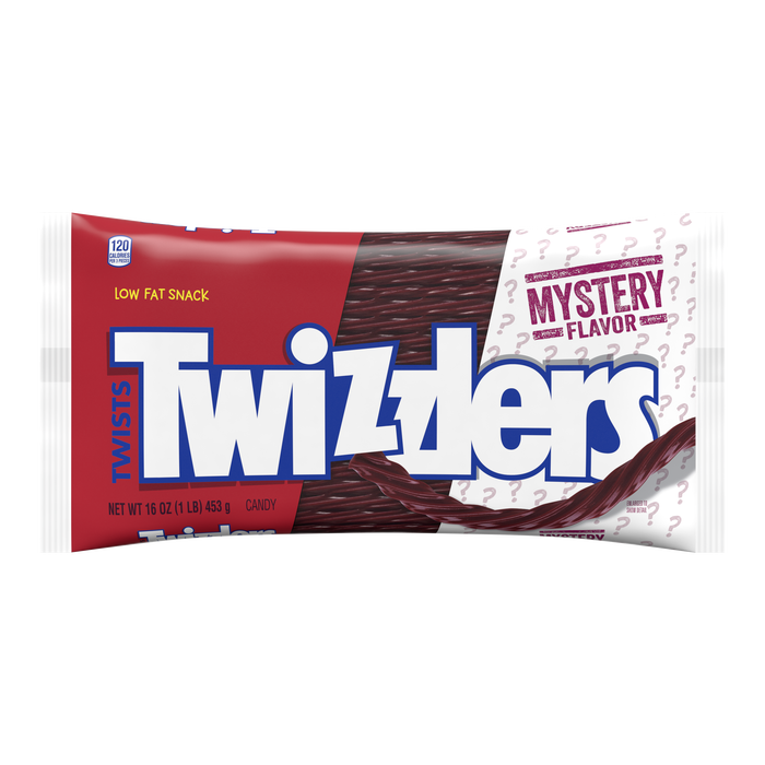 Image of TWIZZLERS Twists Mystery Flavor Candy, 16 oz. bag Packaging