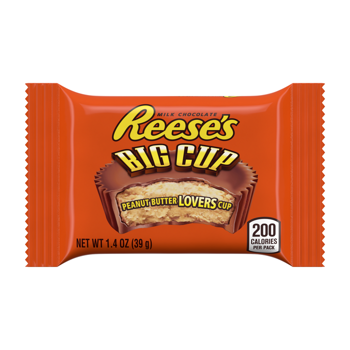 Image of REESE'S Big Cup Peanut Butter Cup Standard Bar Packaging
