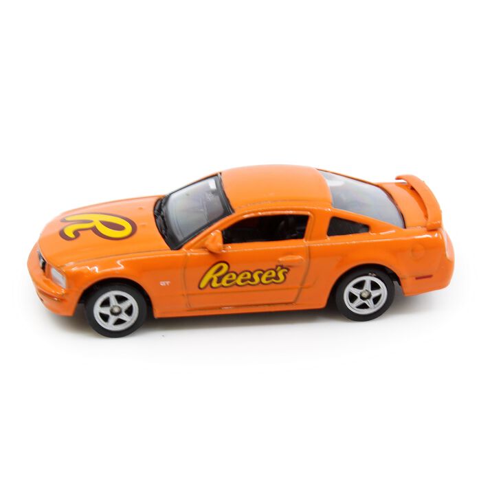 Image of REESE’S Peanut Butter Cups Ford Mustang GT Toy Car Packaging