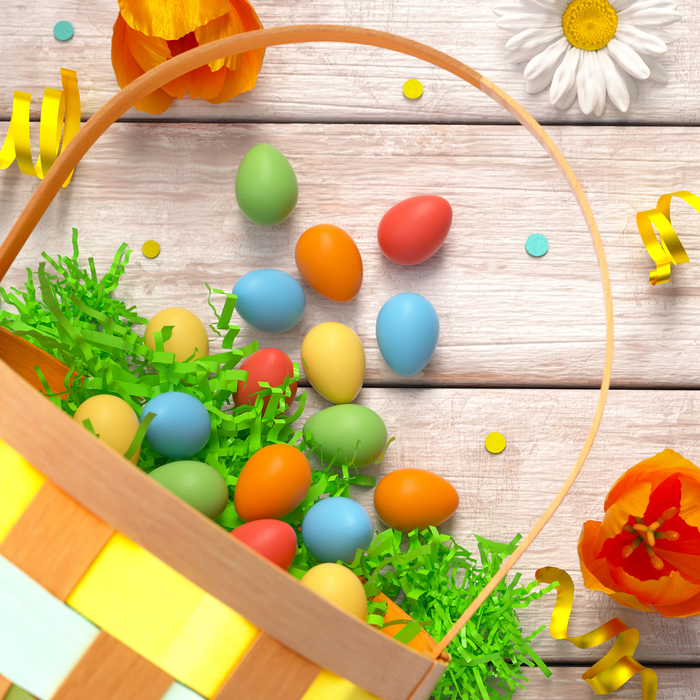 Image of Easter CADBURY Rainbow Eggs 8oz Packaging
