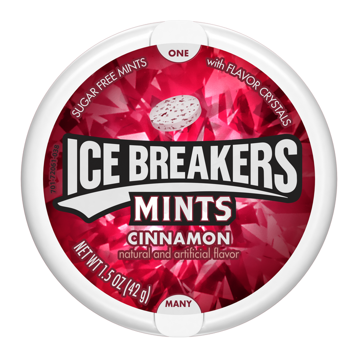Image of ICE BREAKERS Mints in Cinnamon Packaging