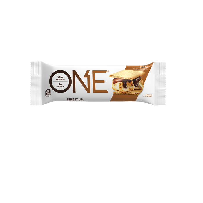 Image of ONE S'mores Flavored Protein Bars, 2.12 oz (12 Count) Packaging