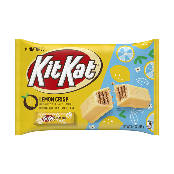 Image of Easter Kit Kat Lemon Crisp Minis Bag 9 oz. Packaging