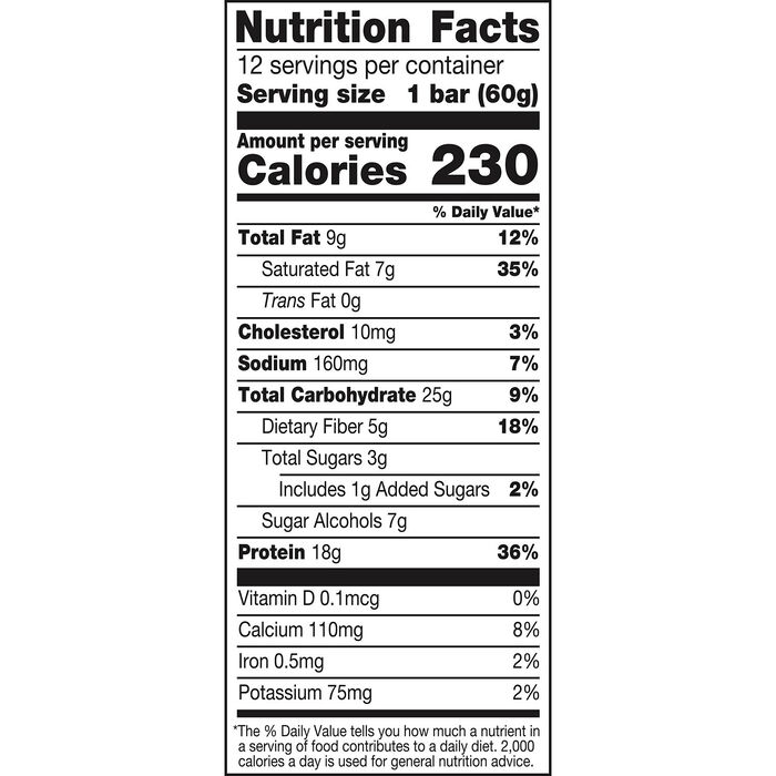 Image of ONE HERSHEY'S Cookies 'n' Creme Flavored Protein Bars, 2.12 oz (12 Count) Packaging