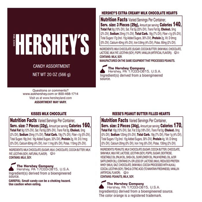 Image of Valentine&rsquo;s Day Candy Bucket, 20 oz. Packaging