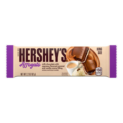 HERSHEY'S Affogato Flavored King Size Candy Bar, 2.2 oz