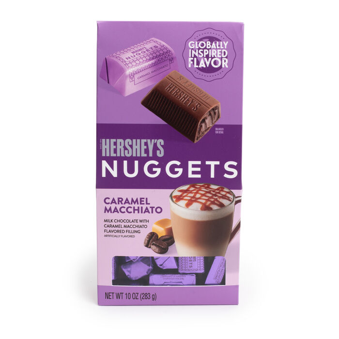 Image of HERSHEY'S NUGGETS Caramel Macchiato Flavored Chocolates, 10oz Pouch Packaging