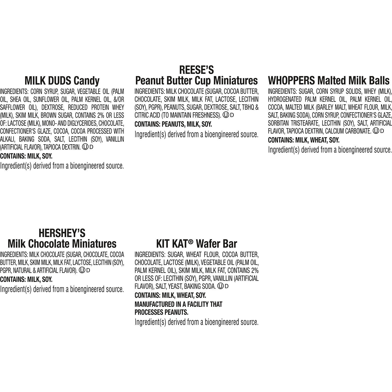 Hershey Assorted Halloween Candy, 32.33oz Bag (105 Pieces)