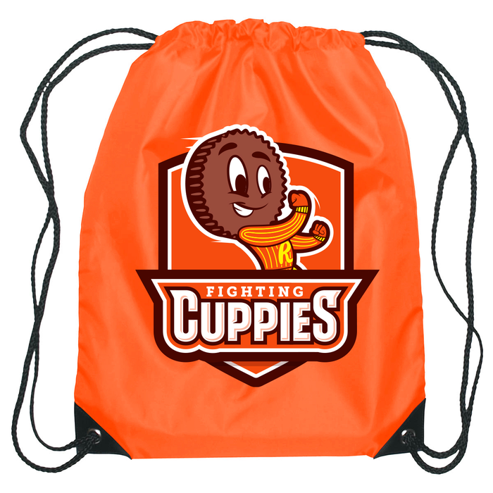 Image of REESE'S University Cuppie Cinch Sack Packaging