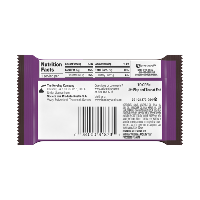 Image of KIT KAT DUOS Mocha 1.5 oz. Standard Bar Packaging