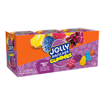 JOLLY RANCHER Fruity Mix Easter Gummies, 2.1 oz (18 Count)