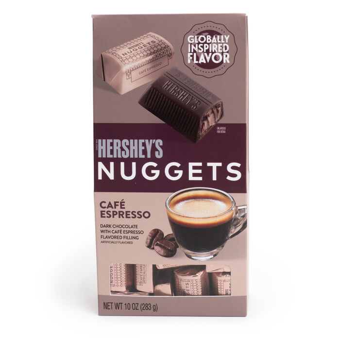 Image of HERSHEY'S NUGGETS Café Espresso Flavored Chocolates, 10oz Pouch Packaging