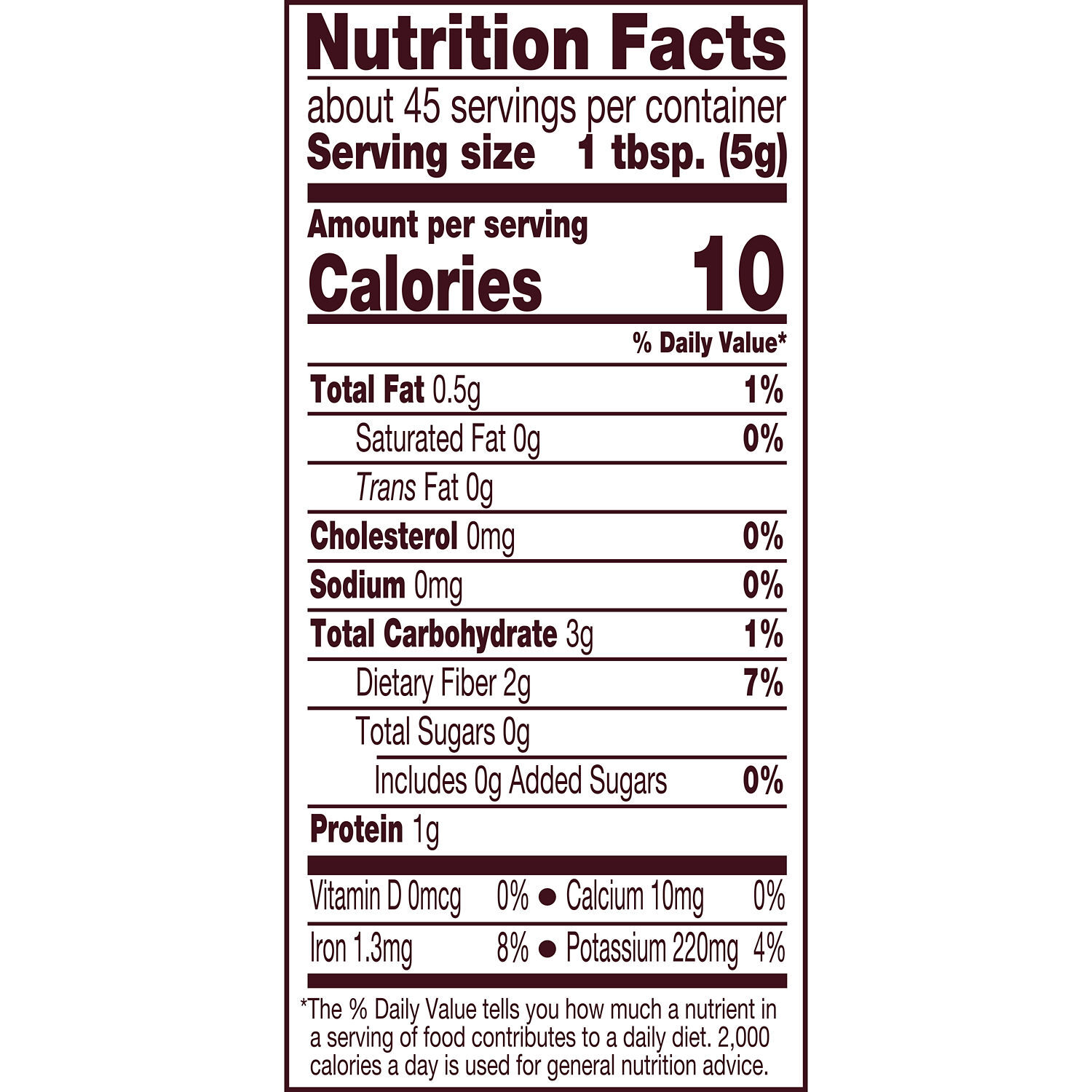 HERSHEY'S Special Dark Cocoa Baking Powder 8oz Canister