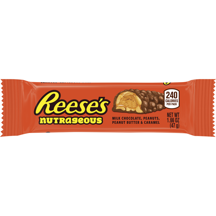Image of REESE'S NUTRAGEOUS Standard Bar Packaging