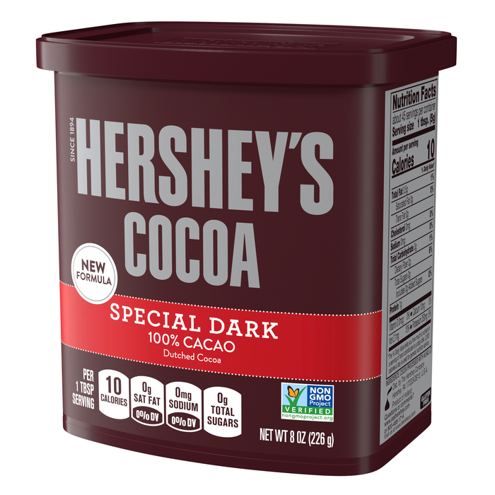 Image of HERSHEY'S Special Dark Cocoa - 8 oz. 5-Pack (5 x 8 oz. canister) Packaging