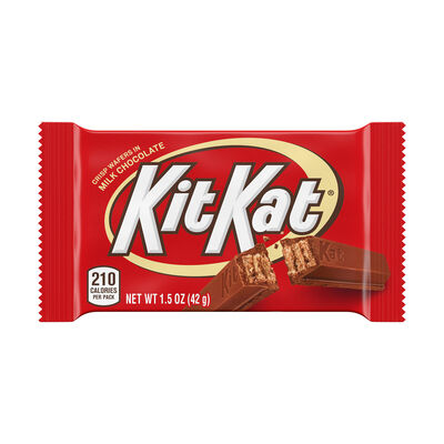 KIT KAT Milk Chocolate Standard Size 1.5oz Candy Bar