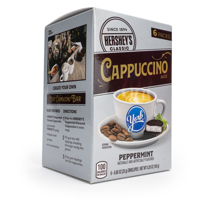 Image of YORK Cappuccino Mix, 0.88oz (6 Count) Packaging