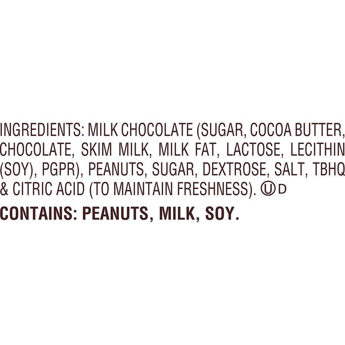 Image of REESE'S Milk Chocolate Peanut Butter Santa, Christmas Candy Box, 16 oz Packaging