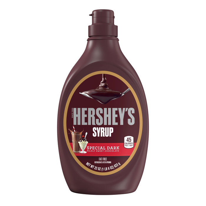 Image of HERSHEY'S Special Dark Syrup Packaging