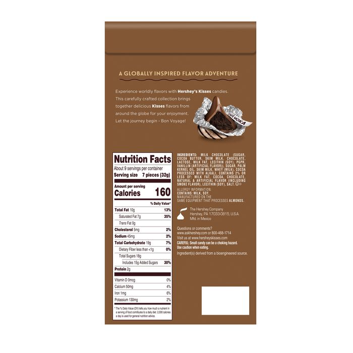 Image of HERSHEY'S KISSES Moka Flavored Kisses, 10oz Pouch Packaging