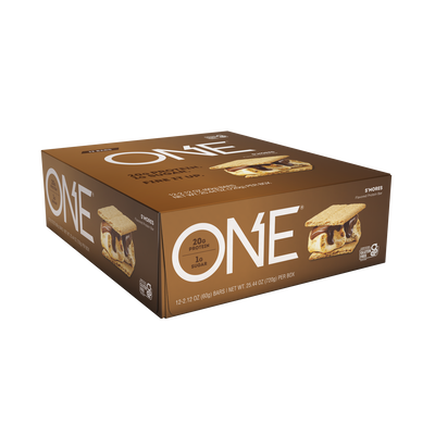 ONE S'mores Flavored Protein Bars, 2.12 oz (12 Count)