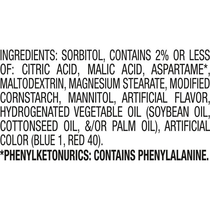 Image of ICE BREAKERS Snow Cone Flavored Sugar Free Mints Puck, 1.5 oz (8 Count) Packaging