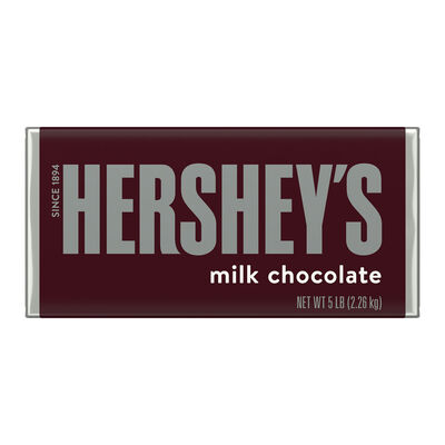 HERSHEY'S World's Largest Milk Chocolate 5lb Candy Bar