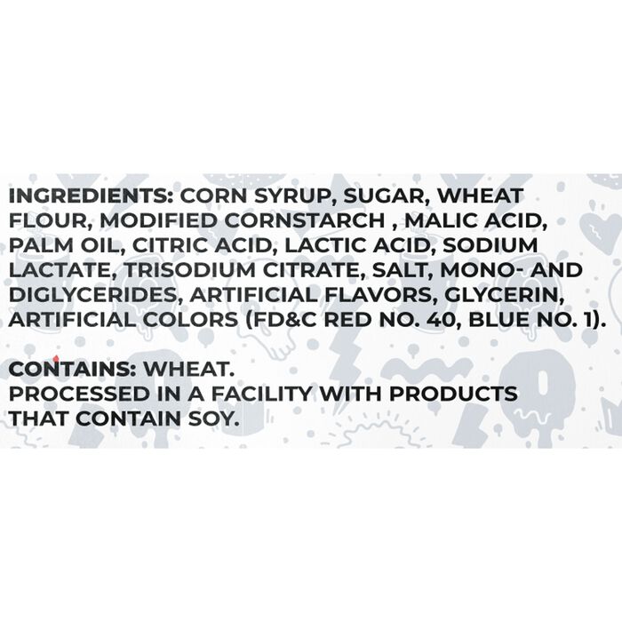 Image of Sour Strips Dreamberry Candy Peg Bag, 3.4oz Packaging