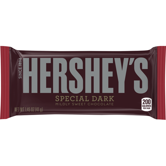 Image of HERSHEY'S SPECIAL DARK Standard Bar (36 ct.) [36-Pack (36 x 1.45 oz. bar)] Packaging