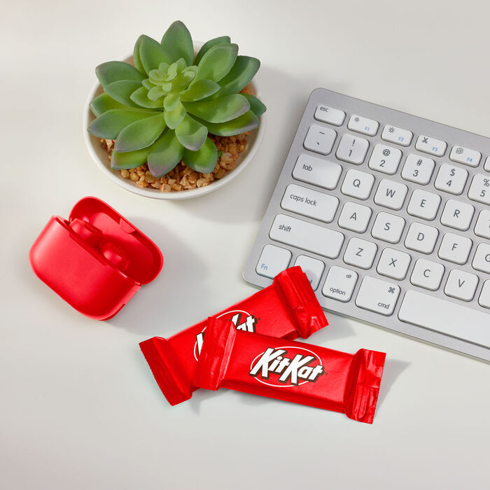 Image of KIT KAT&reg; Milk Chocolate Wafer Snack Size, Candy Bag, 10.78 oz Packaging