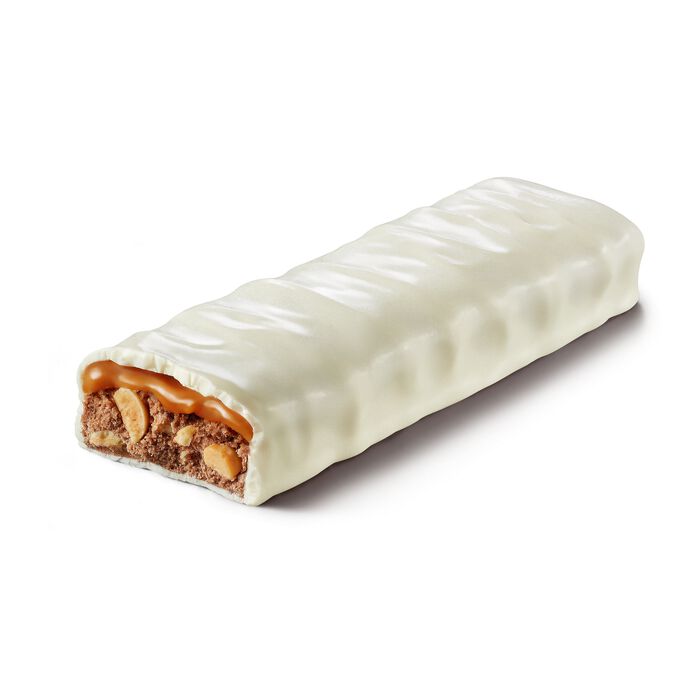 Image of ZERO White Fudge, Caramel, Peanut and Almond Nougat Candy Bars, 1.85 oz (24 Count) Packaging