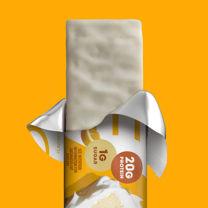 Image of ONE Lemon Cake Flavored Protein Bars, 2.12 oz (12 Count) Packaging