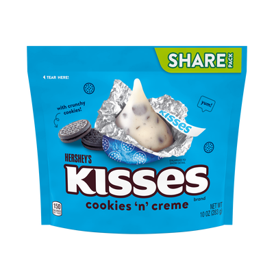 KISSES Cookies N Crème 10 oz. Share Bag