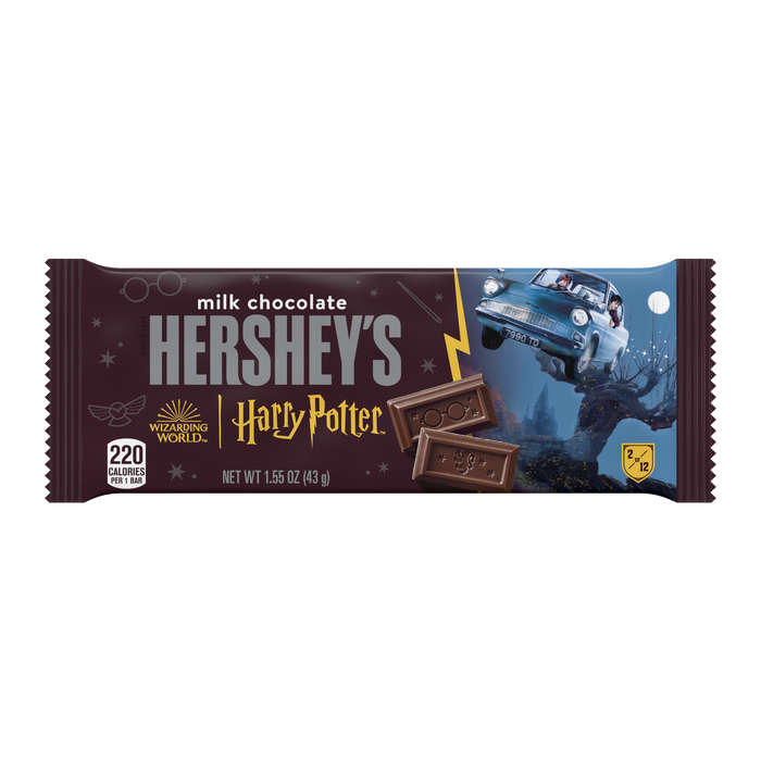 Image of HERSHEY'S Milk Chocolate Harry Potter™ Halloween Candy Bars, 1.55 oz (36 Count) Packaging