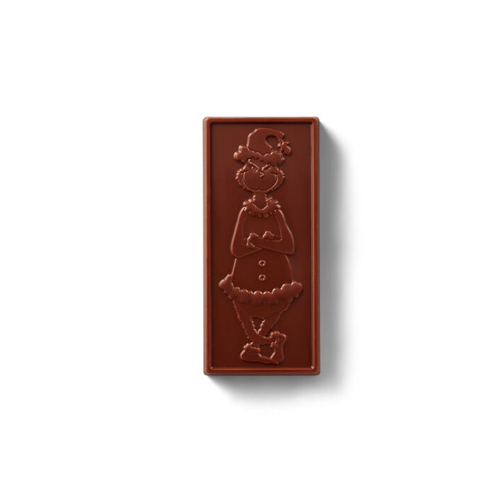 Image of HERSHEY'S Grinch Milk Chocolate Christmas Candy Bars, 1.2 oz (36 Count) Packaging
