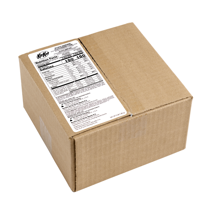 Image of KIT KAT&reg; Raspberry Creme and Lemon Crisp Snack Size Mix Bulk Candy Box, 3 lbs. Packaging