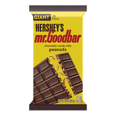 MR. GOODBAR Milk Chocolate with Peanuts Giant Bar 7.13 oz.