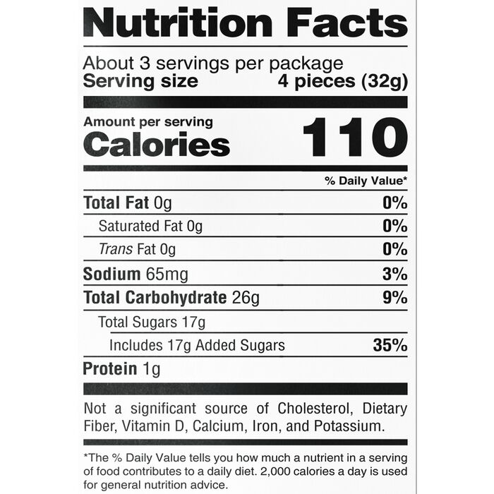 Image of Sour Strips Doubleberry Candy Peg Bag, 3.4oz Packaging