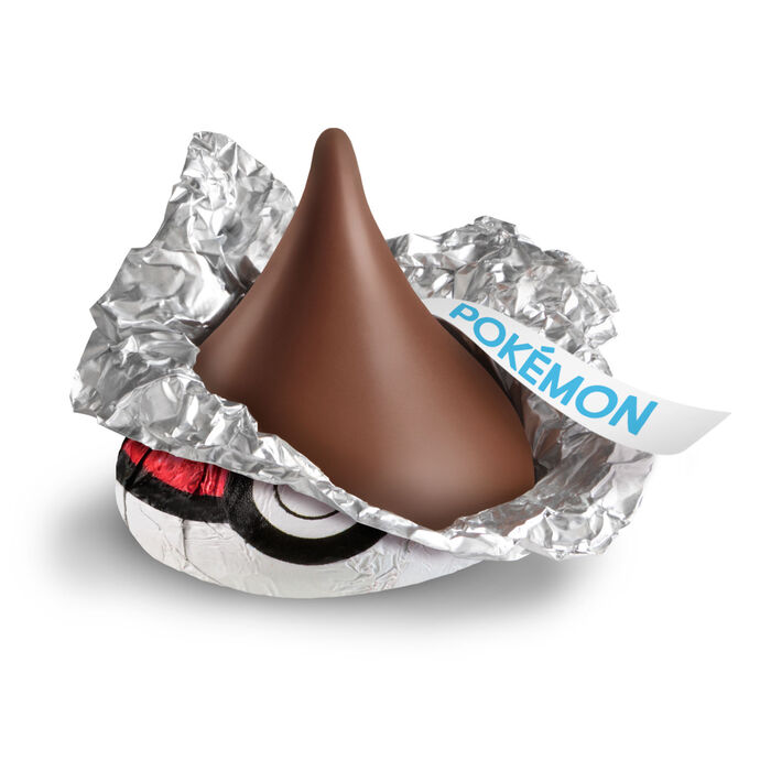Image of HERSHEY'S KISSES Milk Chocolate Pokémon Candy Party Pack, 34.1 oz Packaging