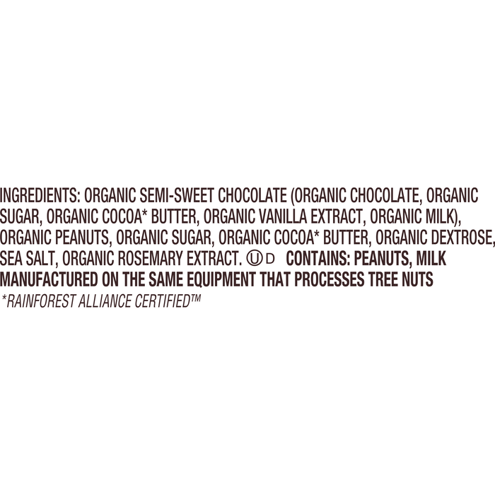 Image of REESE'S Organic Dark Chocolate Peanut Butter Cups, 1.4 oz Packaging