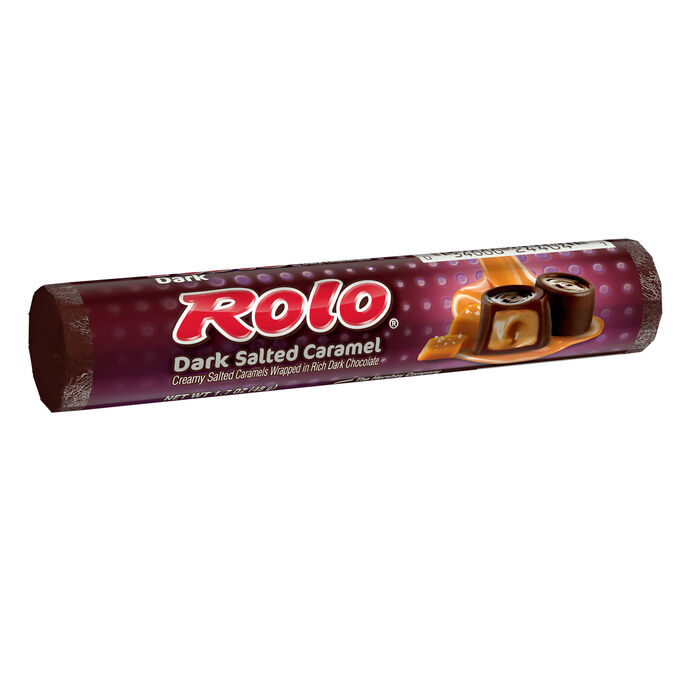 Image of ROLO® Salted Caramel Dark Chocolate Candy Packs, 1.7 oz (36 Count) Packaging