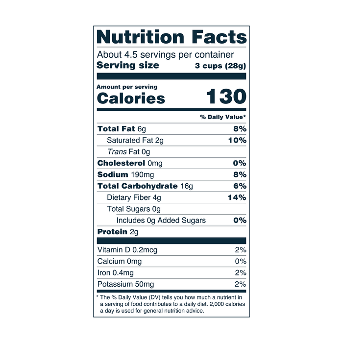 Image of LesserEvil Avocado-licious Popcorn 4.6oz Packaging